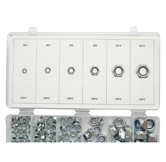 Trusa piulite autoblocante 4-12mm 146 piese DISUH45 (BK99839) [4]