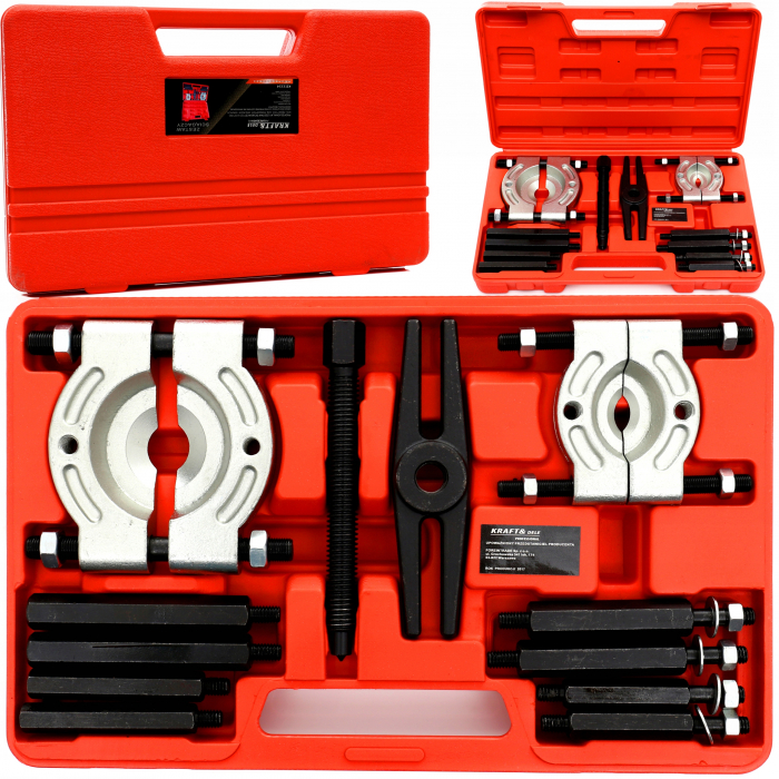 Trusa presa extractor rulmenti cu flanse 30-70mm (KD1114) [6]