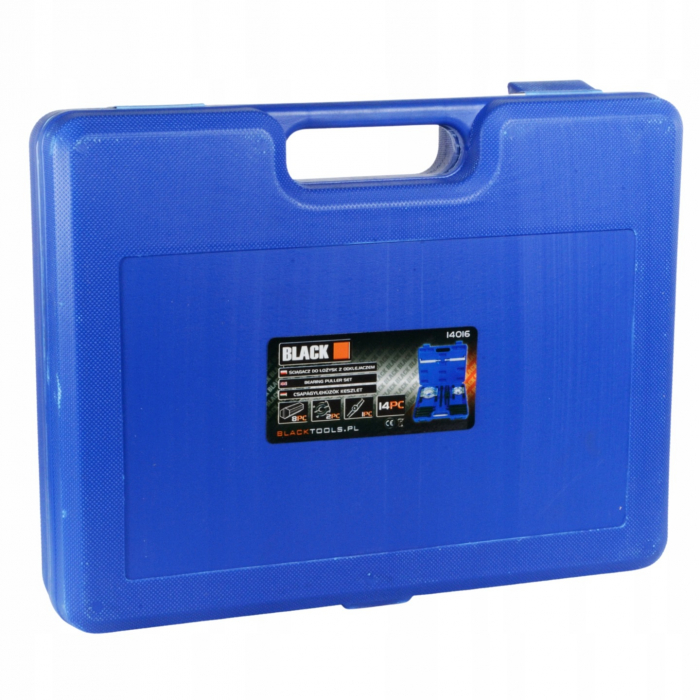 Trusa presa extractor rulmenti cu flanse 30-75mm 14piese (14016) [2]