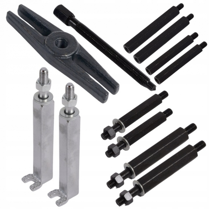 Trusa presa extractor rulmenti cu flanse 30-75mm 14piese (14016) [3]