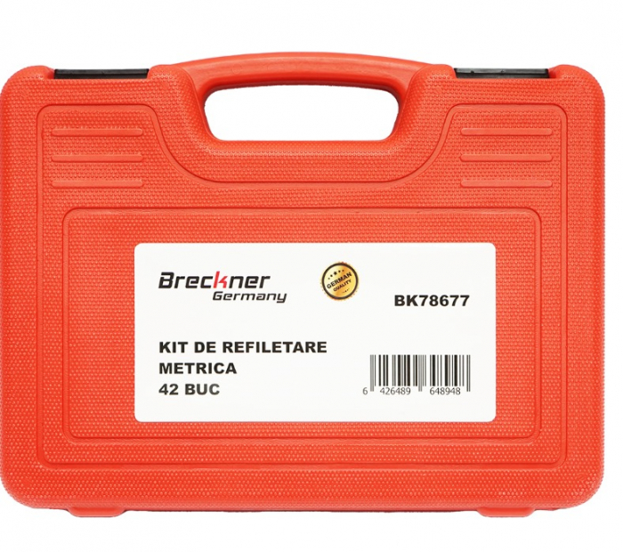Trusa reparatie filet metric filetare UNF si UNC 42 piese DISME96 (BK78677) [3]