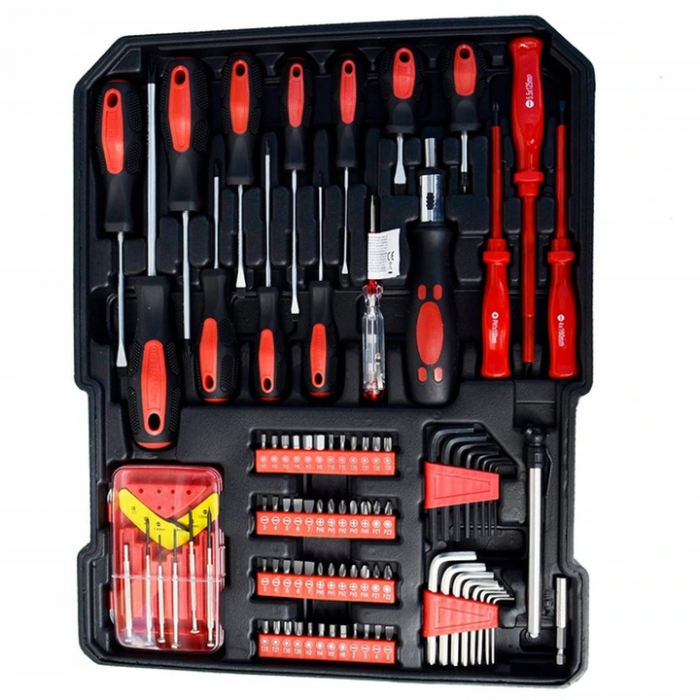 Trusa scule 419piese tip valiza geamantan troler (SK-419-01) [6]