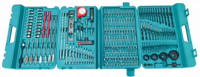 Trusa set 217 burghie carote capete surubelnita scule metal, beton, lemn (V39205) [7]
