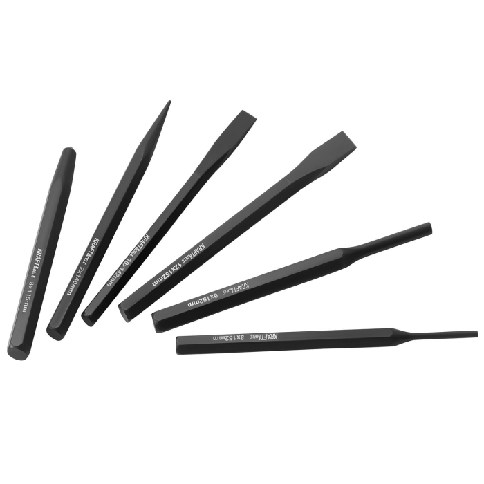 Trusa set 6 dornuri si dalti din otel calit Cr-V (KD3576) [2]