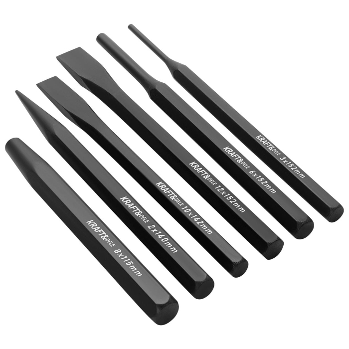 Trusa set 6 dornuri si dalti din otel calit Cr-V (KD3576) [5]