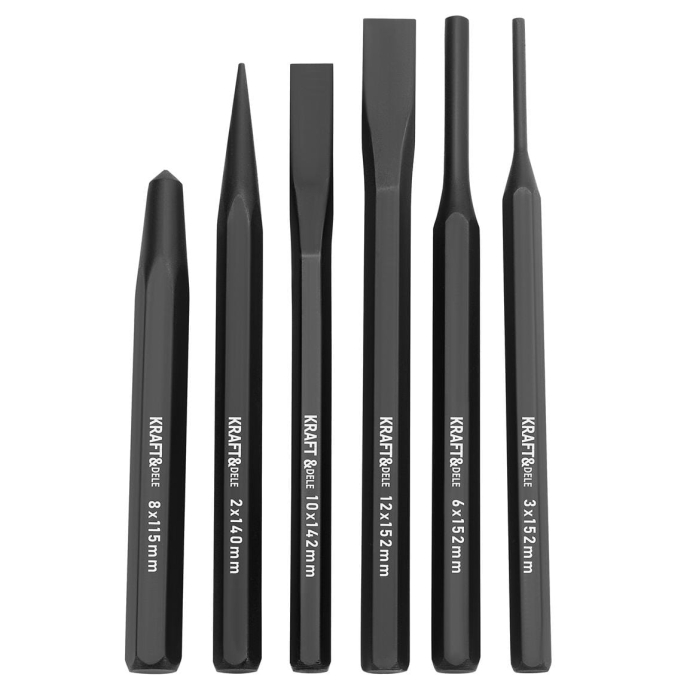 Trusa set 6 dornuri si dalti din otel calit Cr-V (KD3576) [6]