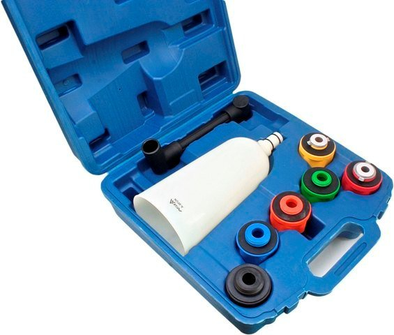 Trusa set adaptoare speciale si palnie pentru schimb ulei 8 piese (A-8FUN) [2]