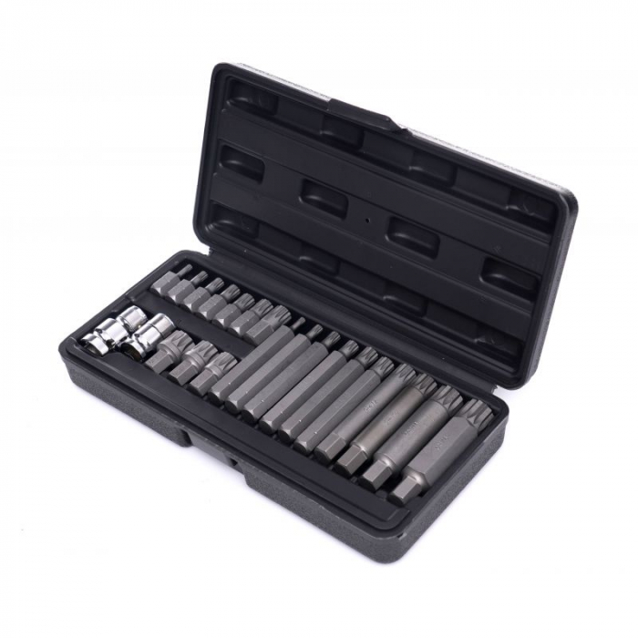 Trusa Set bit spline stelate M4-M18 22 piese scurte lungi (KD10539) [9]