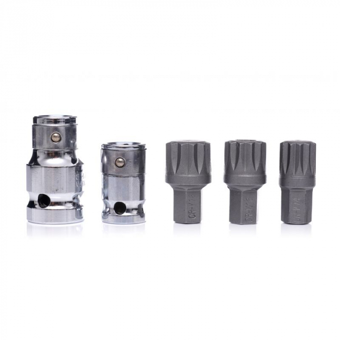 Trusa Set bit spline stelate M4-M18 22 piese scurte lungi (KD10539) [7]