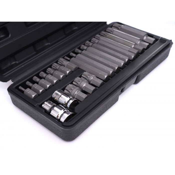 Trusa Set bit spline stelate M4-M18 22 piese scurte lungi (KD10539) [2]