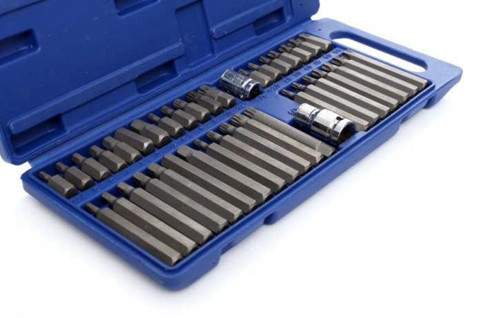 Trusa Set bit torx hex spline 40 piese scurte, lungi  (TA1204) [6]