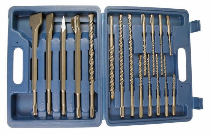 Trusa set burghiu burghie si dalta dalti SDS Plus 17piese (S10716) [2]