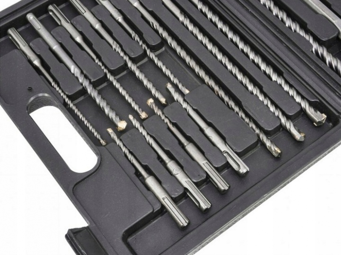 Trusa set burghiu burghie si dalta dalti SDS Plus 17piese (V05085) [7]