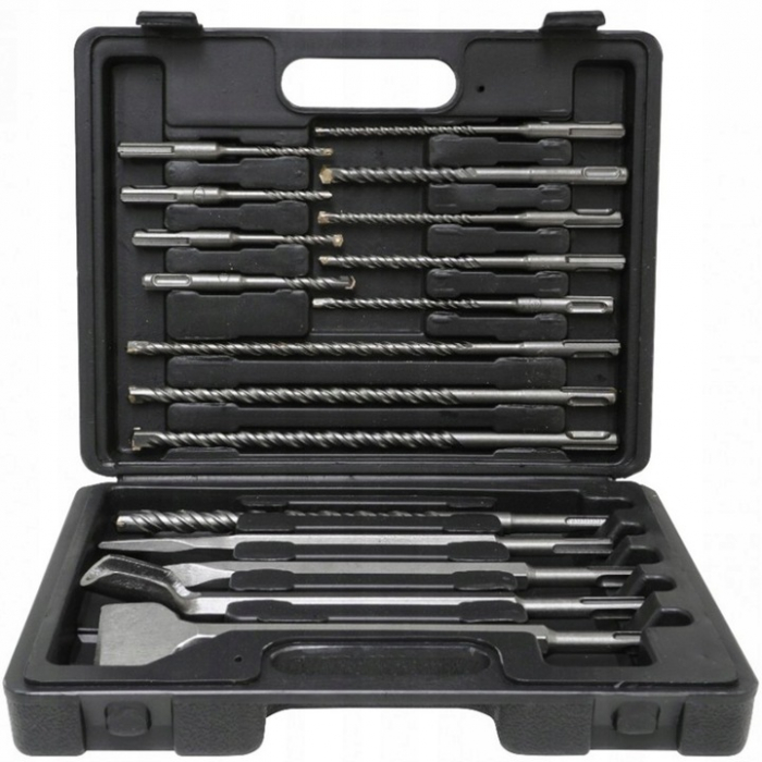 Trusa set burghiu burghie si dalta dalti SDS Plus 17piese (V05085) [4]