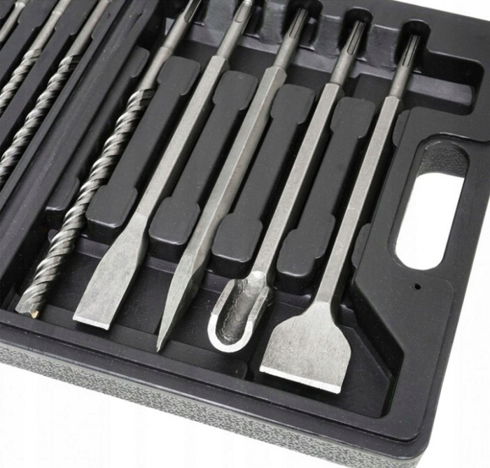 Trusa set burghiu burghie si dalta dalti SDS Plus 17piese (V05085) [8]