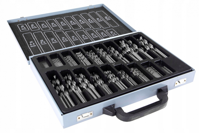 Trusa set burghiu HSS 170piese 1-10mm (S10412) [6]