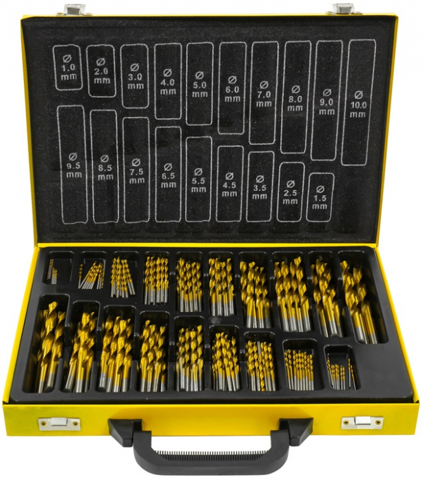 Trusa set burghiu titan 170piese (N4601) [2]