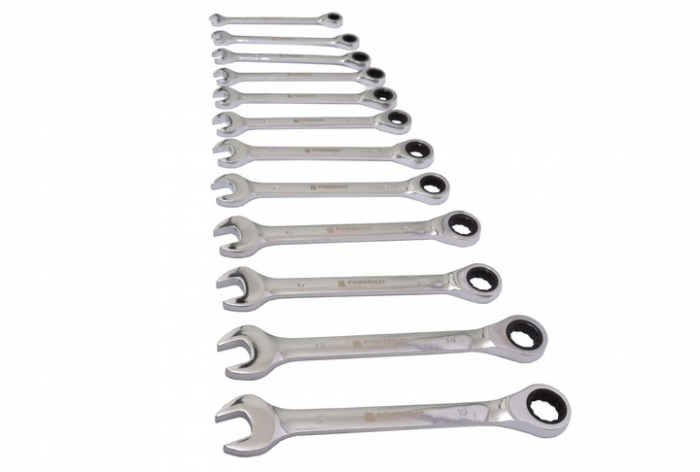 Trusa set chei combinate cu clichet 8-19mm 12piese (PM-KPLO-12T) [3]