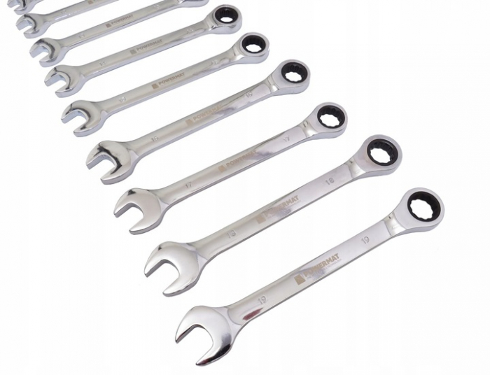 Trusa set chei combinate cu clichet 8-19mm 12piese (PM-KPLO-12T) [6]