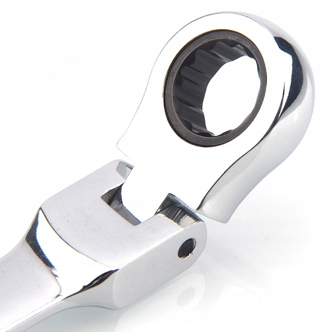 Trusa set chei combinate cu clichet articulate 8-19mm 12piese, cap flexibil (V35403) [11]