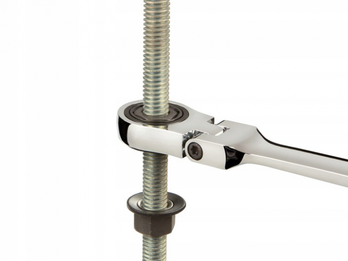 Trusa set chei combinate cu clichet articulate 8-19mm 12piese, cap flexibil (V35403) [2]