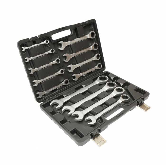 Trusa set chei combinate cu clichet articulate 8-32mm 13piese DISEU02 (BK77518) [4]