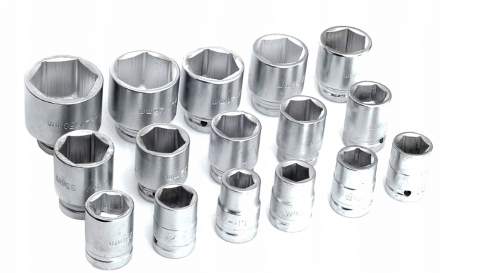 Trusa set chei tubulare 21 piese 3-4 19-50mm marimi mari 6colturi hexagonale (TA205) [6]