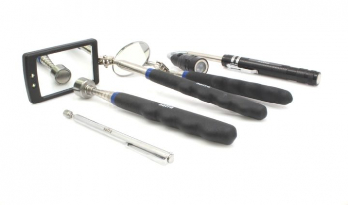Trusa set control inspectie recuperare 5 piese oglinda magnet lampa auto (S-MT5PU) [2]