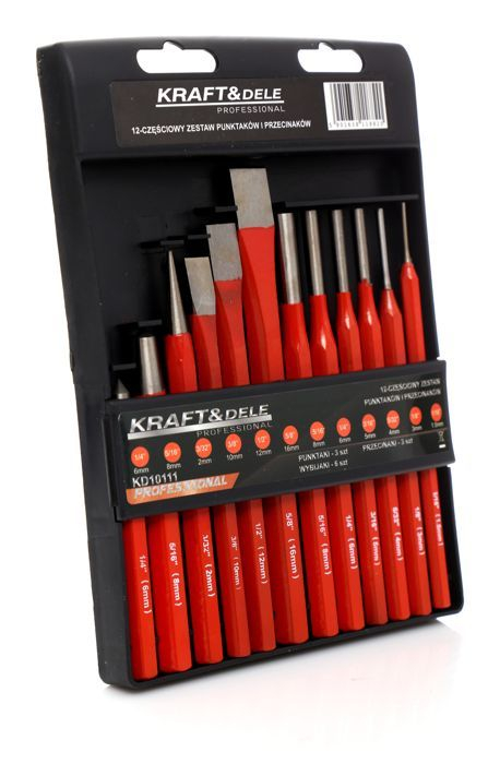 Trusa set dornuri si dalti din otel calit 11 buc (KD10111) [2]