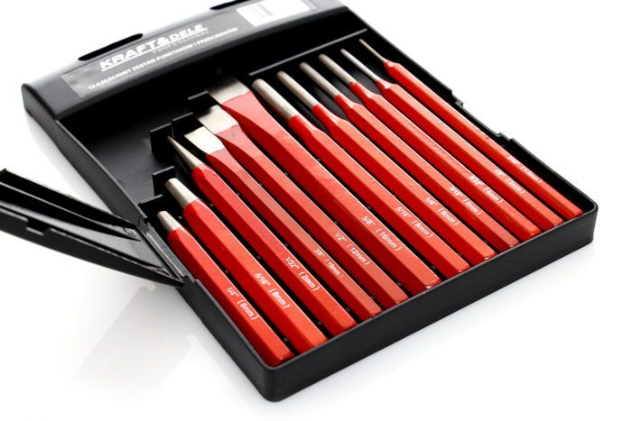 Trusa set dornuri si dalti din otel calit 11 buc (KD10111) [8]