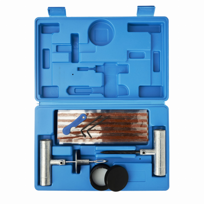 Trusa set kit reparatie pana anvelope cauciuc cu snur 27 piese (KD10444) [6]