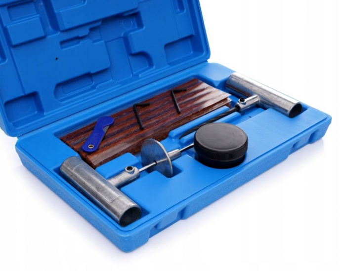 Trusa set kit reparatie pana anvelope cauciuc cu snur 27 piese (TA4132) [8]
