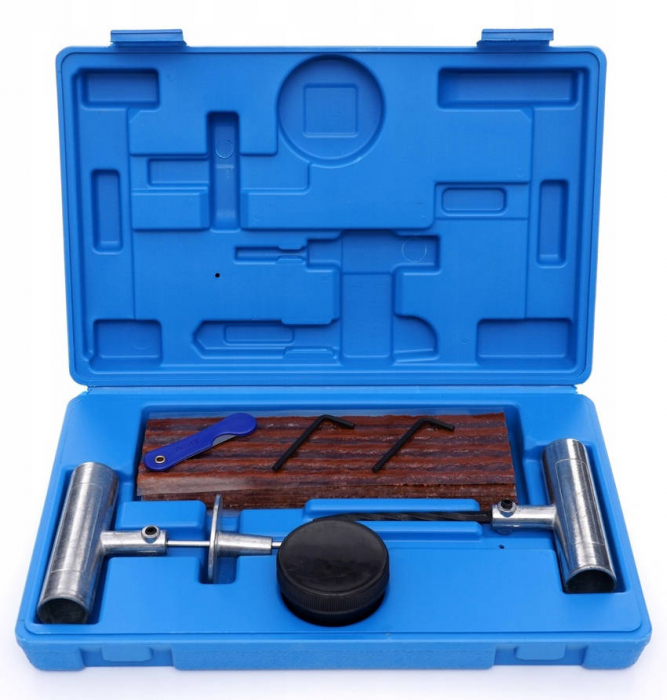 Trusa set kit reparatie pana anvelope cauciuc cu snur 27 piese (TA4132) [6]