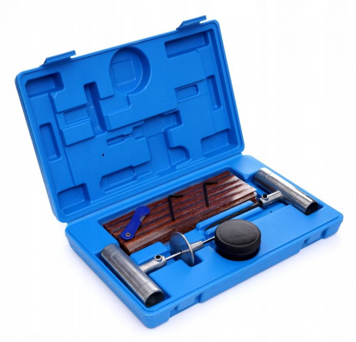 Trusa set kit reparatie pana anvelope cauciuc cu snur 27 piese (TA4132) [4]