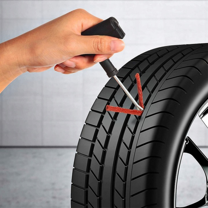 Trusa set kit reparatie pana anvelope cauciuc cu snur (TA4131) [6]