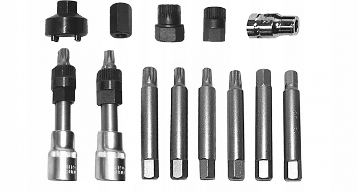 Trusa set montare demontare fulie alternator 13 piese (V86220) [4]
