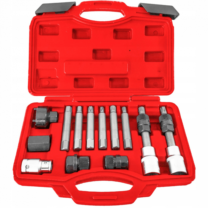 Trusa set montare demontare fulie alternator 13 piese (V86220) [8]