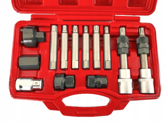 Trusa set montare demontare fulie alternator 13 piese (V86220) [9]