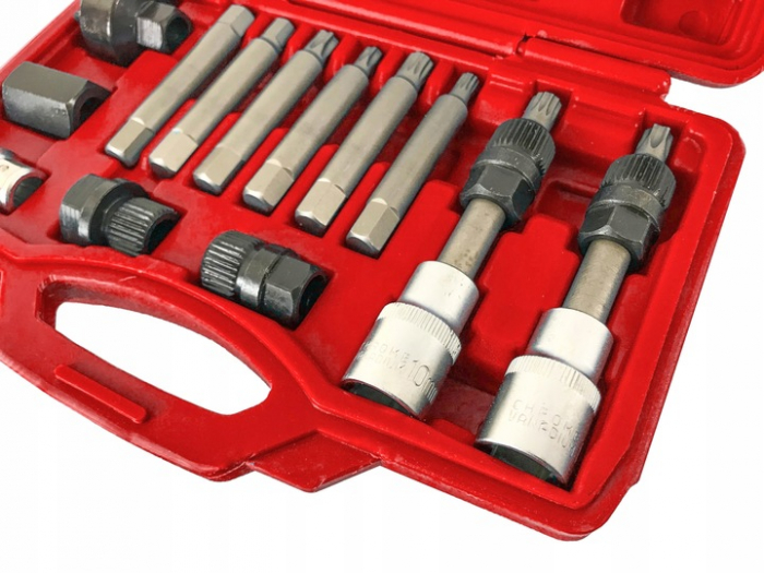 Trusa set montare demontare fulie alternator 13 piese (V86220) [10]