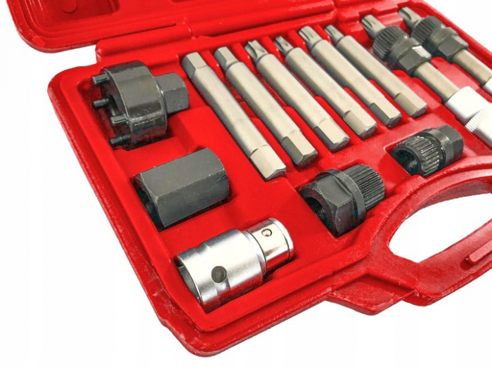 Trusa set montare demontare fulie alternator 13 piese (V86220) [5]