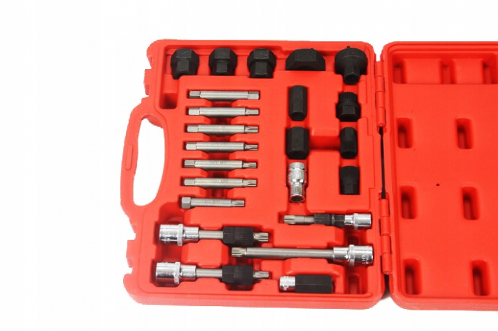 Trusa set montare demontare fulie alternator 25 piese (M57625) [3]