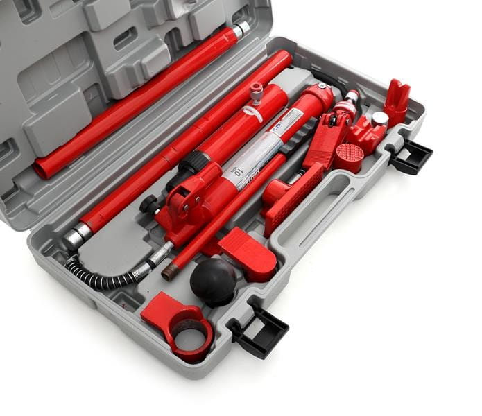 Trusa set presa pompa hidraulica indreptat reparat caroserie auto 10Tone (KD327) [4]