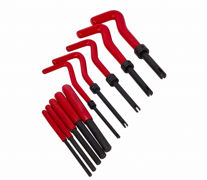 Trusa set reparatie filete stricate deteriorate M5-M12 131 piese cu insertie metalica (KD10590) [9]