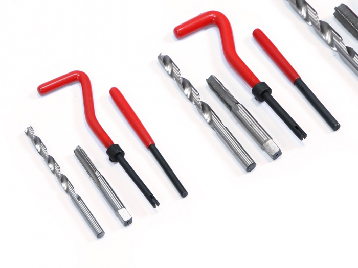 Trusa set reparatie filete stricate deteriorate M6-M10 88 piese cu insertie metalica (M55880) [7]