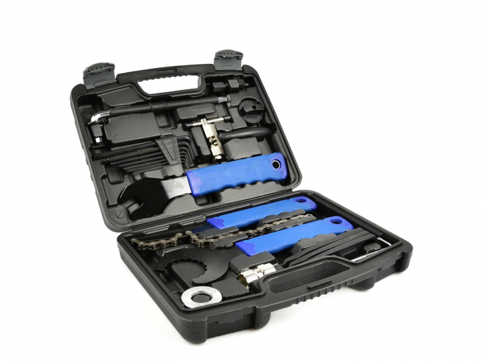 Trusa set reparatie service biciclete cu presa lant imbus cheie bicileta (G03503) [1]