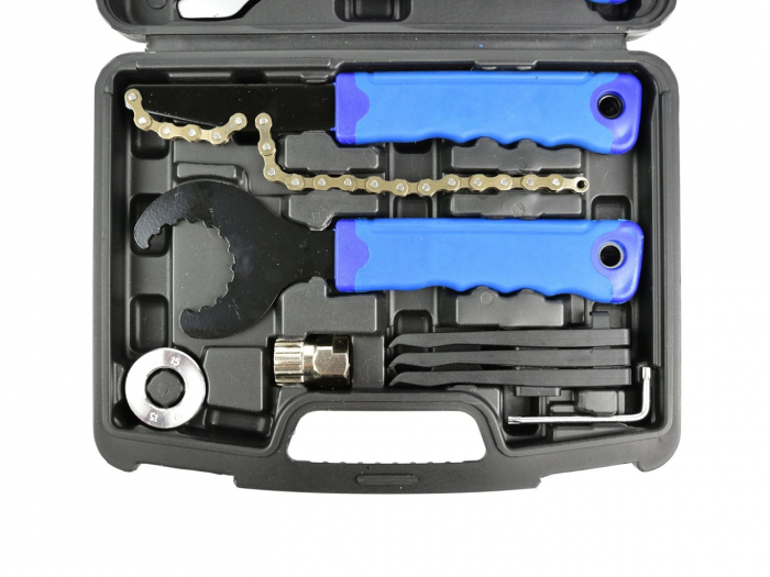 Trusa set reparatie service biciclete cu presa lant imbus cheie bicileta (G03503) [3]