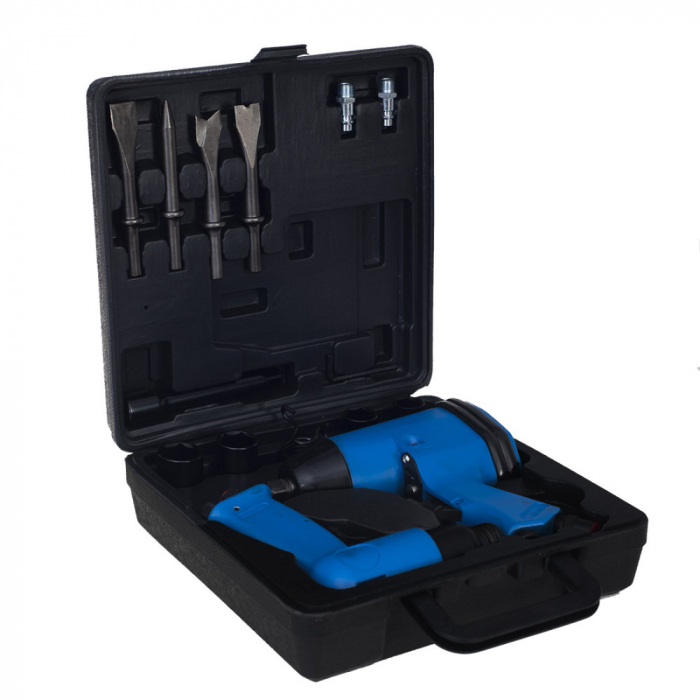 Trusa set scule pneumatice 17 piese aer comprimat pistol ciocan + accesorii (TA810) [3]