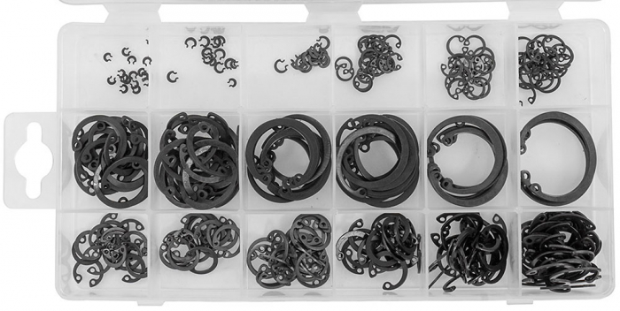 Trusa set sigurante inele alezaj Seger 300 piese (V06726) [13]