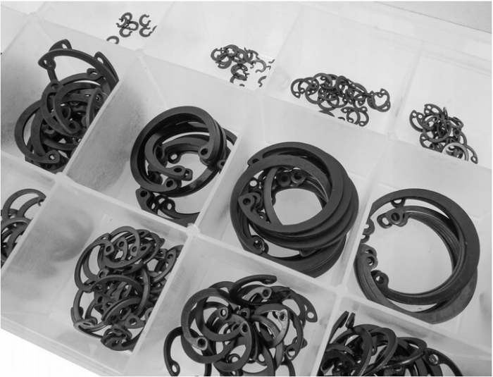 Trusa set sigurante inele alezaj Seger 300 piese (V06726) [4]