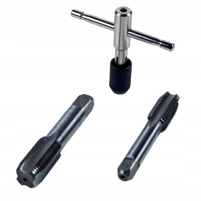 Trusa set tarozi si filiere 110 piese M2 - M14 M16 M18 (37021) [4]